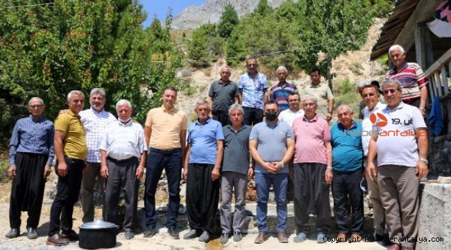 Başkan Yücel, Dim bölgesi yaylalarını ziyaret etti