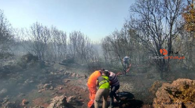 Dosemealti Da Calilik Alanda Korkutan Yangin Asayis Antalya Nin Ilk Ve Tek Haber Portali