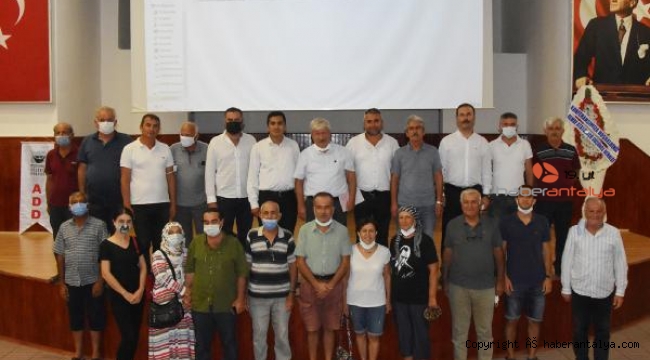 Eski başkan Akaydın'dan Demre'de konferans