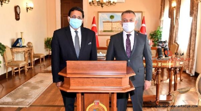 Hindistan Büyükelçisi Panda'dan Vali Yazıcı'ya ziyaret
