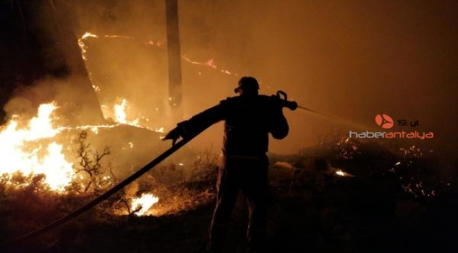 Kaş'ta aynı bölgede üç günde üçüncü yangın