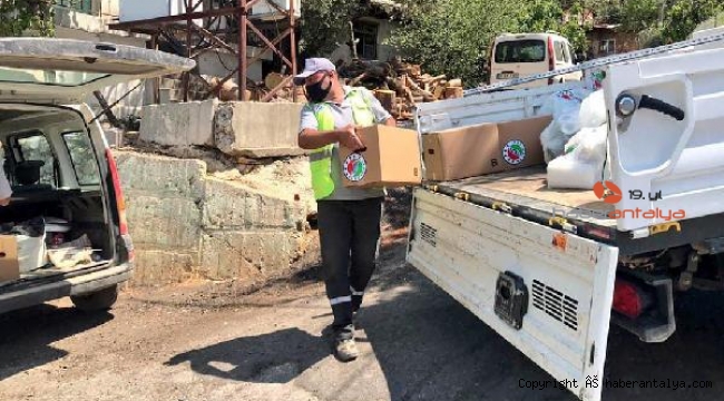 Kepez, Gündoğmuş'un da yaralarını sarıyor