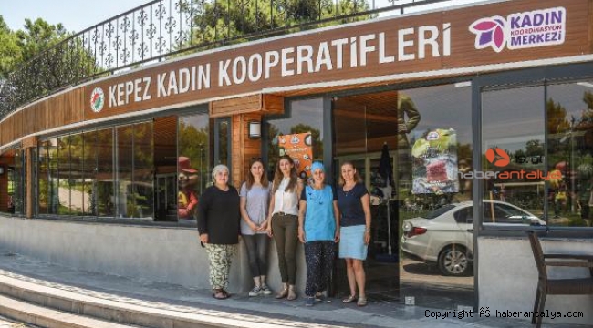 Kepez'den kadın emeğine satış desteği