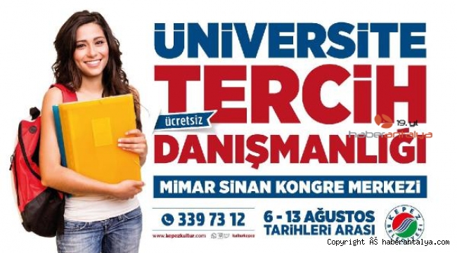 Kepez'den ücretsiz üniversite danışmanlığı