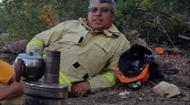Manavgat yangınında şehit olam itfaiyeci,  toprağa verildi