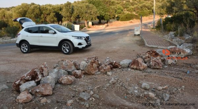 Orman yangını riskine kayalı önlem
