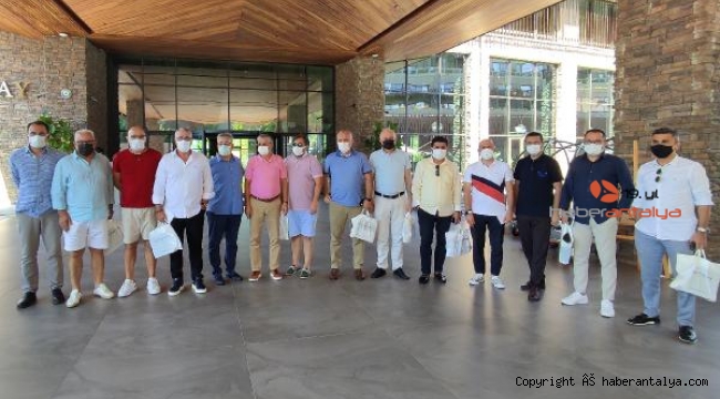 Turizmcilerden belediyeye arazöz desteği