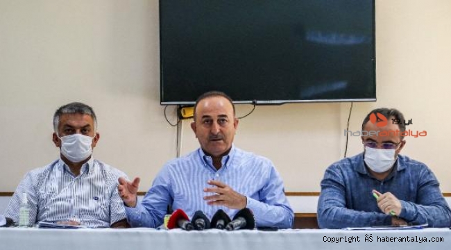 Çavuşoğlu yangının bilançosunu açıkladı