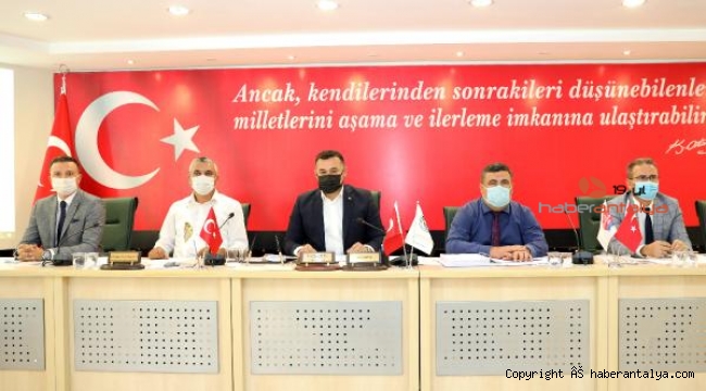 Alanya Belediyesi'nde eylül meclisi