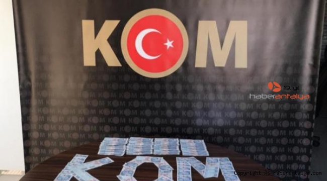 Alanya'da sahte para operasyonu