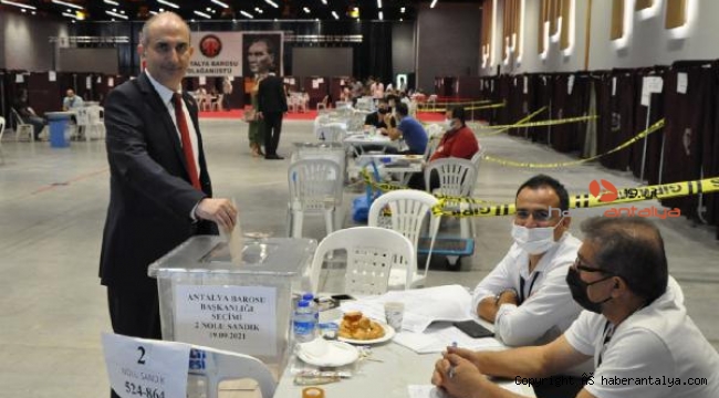 Antalya Barosu'nun yeni başkanı belli oldu