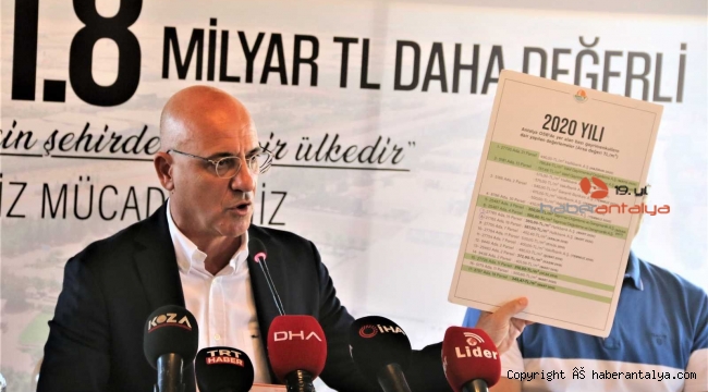 Antalya OSB'nin metrekaresi çeyrek altın fiyatında