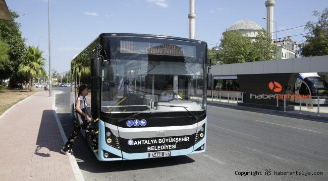Antalya'da toplu ulaşıma yüzde 12 zam