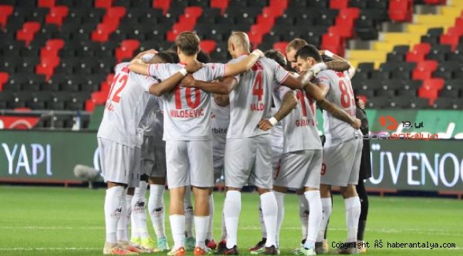 Antalyaspor 11 maçta 1 galibiyet aldı 