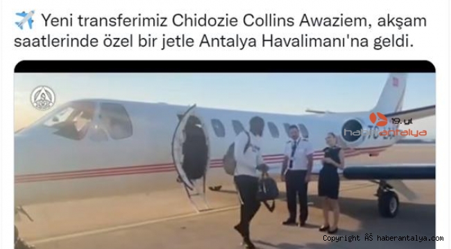 Aytemiz Alanyaspor, Chidozie Awaziem'i kadrosuna kattı