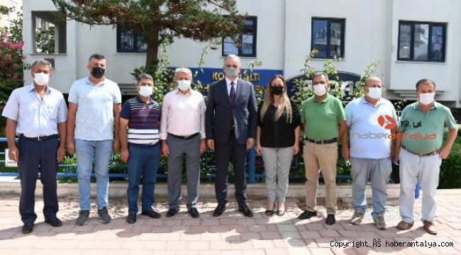 Başkan Esen'den Muhtarlar Derneği'nde