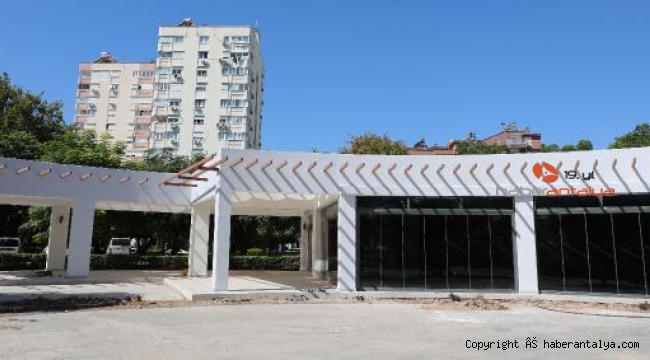 Düden Emekli Kahvesi'nin yapımı tamamlandı