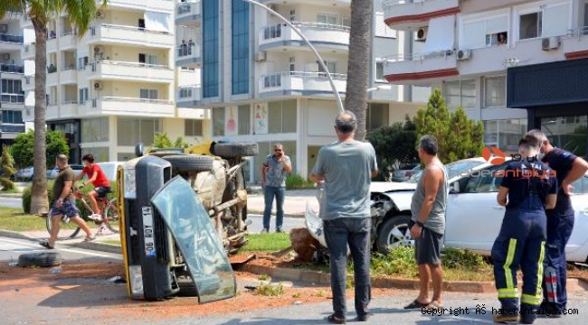 Feci kazada 1 kişi ölümden döndü