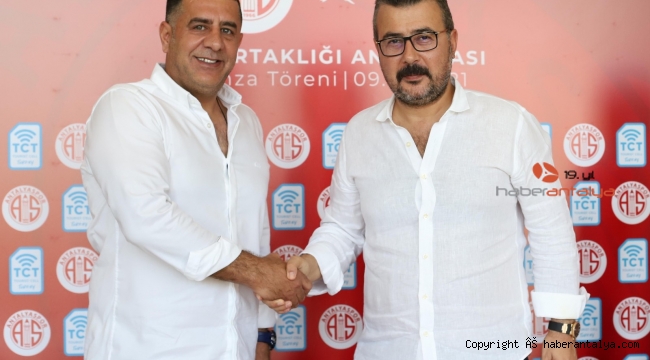 FTA Antalyaspor, yeni sponsorluğuna imza attı