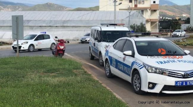 Gazipaşa'da kaza: 1 yaralı