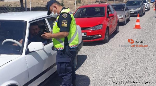 Jandarmadan 18 bin 500 sürücüye, 650 bin lira ceza 