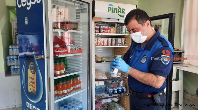 Kemer'de okul kantinleri denetlendi