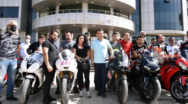 Kepez'de 'motodrag' heyecanı
