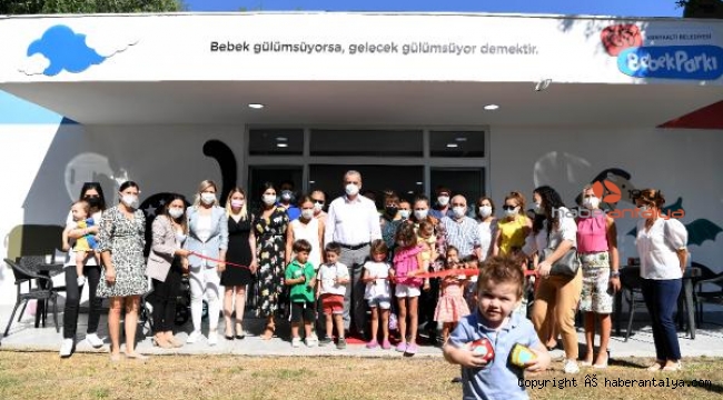 Konyaaltı'ndan 'bebeklere özel' park