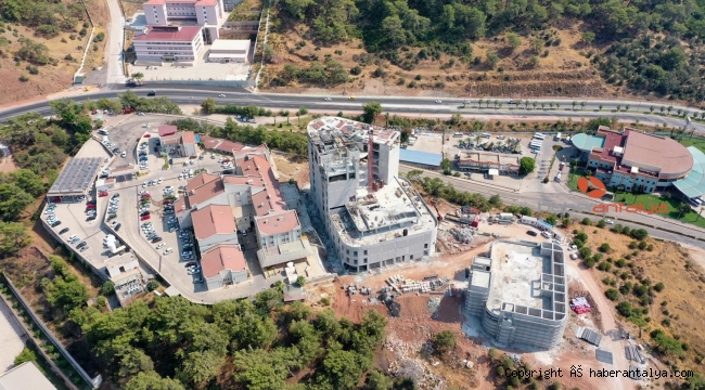 Kumluca Hastanesi ek inşaatında son durum ne ?