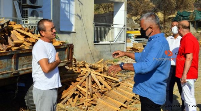 Manavgat Belediyesi afet bölgelerinde çalışmalarını sürdürüyor