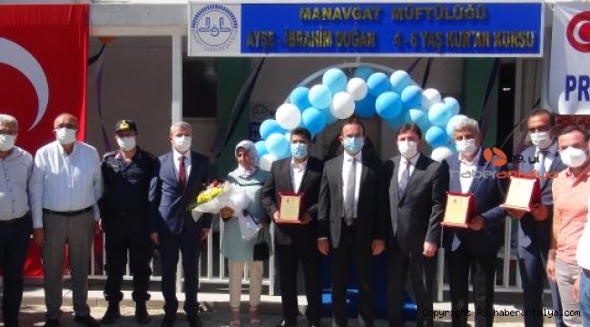 Manavgat'ta 4-6 yaş grubuna Kur'an kursu