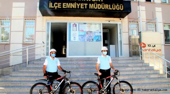 Manavgat'ta 'Martı'lar görev başında
