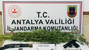 Manavgat'ta uyuşturucu operasyonu