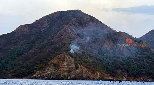 Marmaris'te orman yangını !