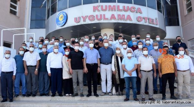 Milletvekili Uslu muhtarlarla buluştu