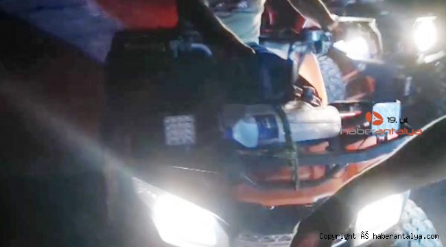 Plajda ATV magandası dehşeti !