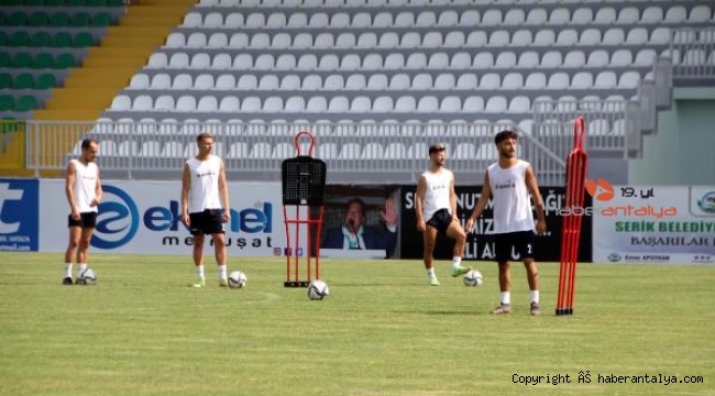 Serik, Çorum maçı hazırlıklarını tamamladı