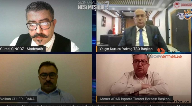 'Sizin oraların nesi meşhur'un son durağı Isparta 