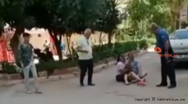 Taşlı, yumruklu otopark kavgası !