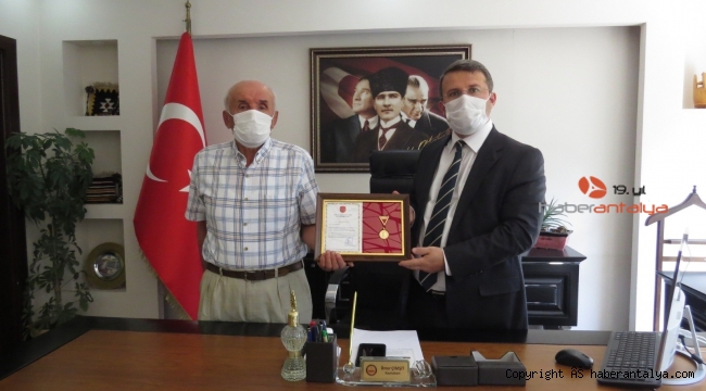 TSKGV'ye iş yerini bağışladı, gururuna altınlı destek geldi