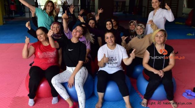 Ücretsiz spor kadınları memnun ediyor