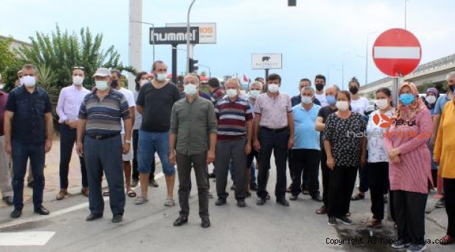 Yol eskiye dönsün diyen mahalleli isyanda