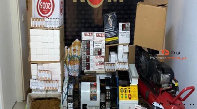 Alanya'da polis kaçağa göz açtırmadı