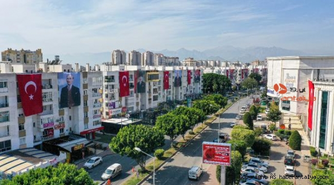 Antalya'da Cumhuriyet Bayramı coşkusu