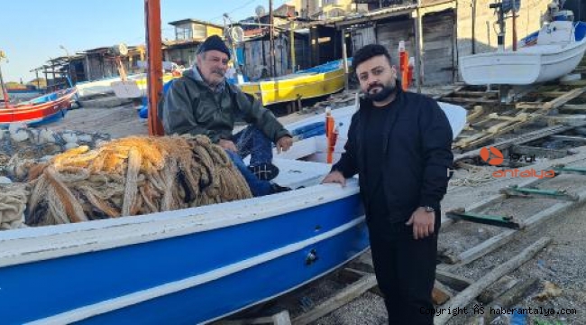 Antalyalı şarkıcıdan balıkçı köyünde klip