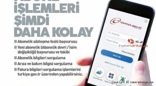 ASAT hizmetleri e-devlette