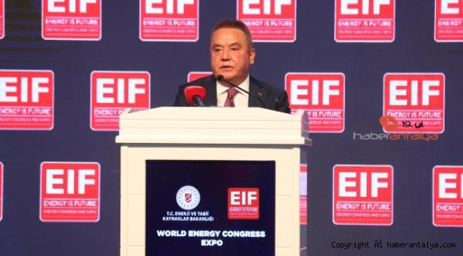 Başkan Böcek, Enerji Fuarı'nda