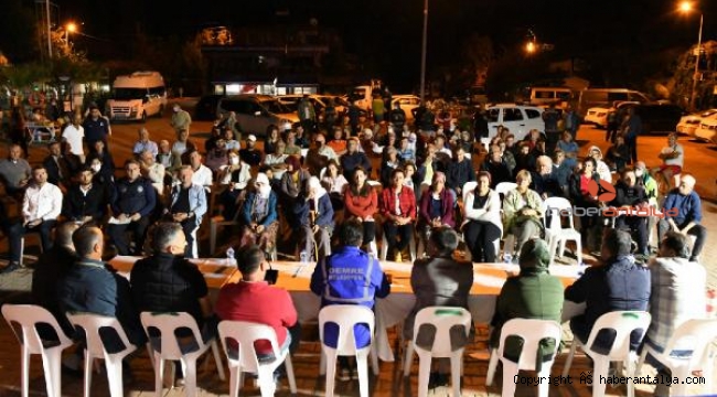 Başkan Kocakaya, vatandaşlarla bir araya geldi