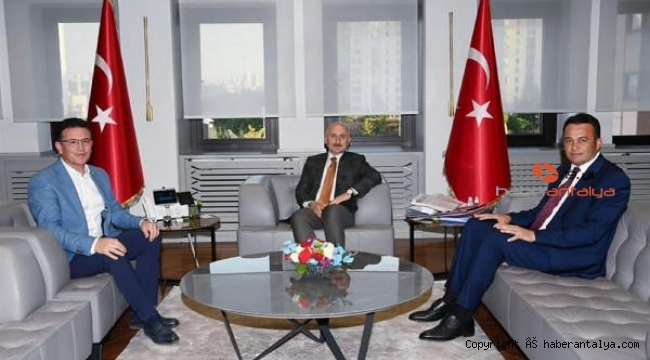 Başkan Ulutaş'tan bakanlıklara ziyaret