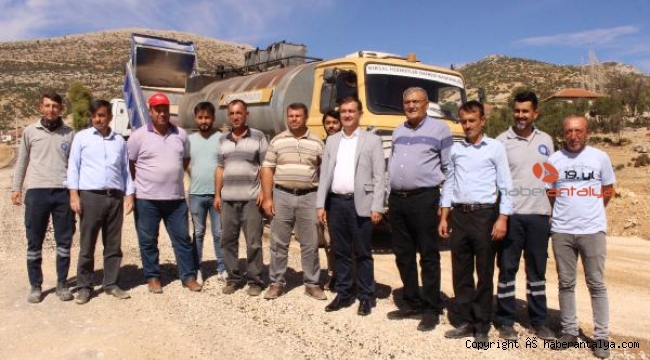 Büyükşehir'den Elmalı Bayındır'a asfalt